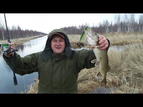 Рыбалка на щуку. Новый водоём.