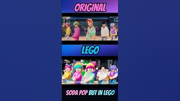 Saja Boys - Soda Pop but in Lego (Side by Side) #lego #sodapop #sajaboys #kpop