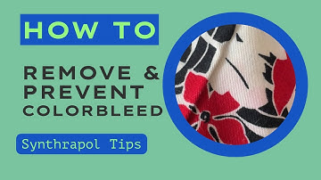 How to remove and prevent colorbleed. A beginner’s guide to synthrapol and correcting color run