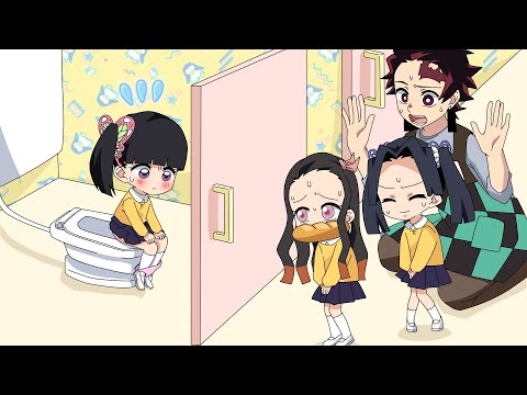 Kimetsu Kindergarten Story Kanao Chan S Toilet Training She Also Leaks Mr Tanjiro Is Cheeri