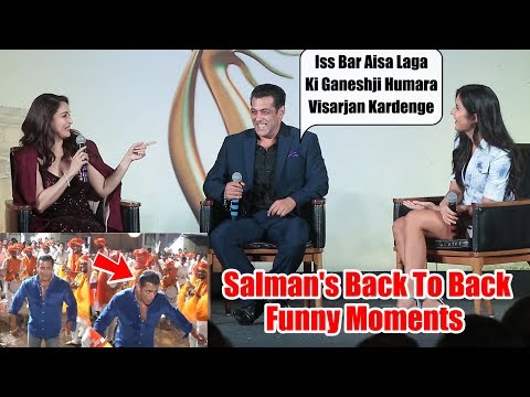 Salman Khan Back To Back Funny Moments At IIFA Awards 2019 Press Conference