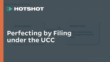Perfection by Filing under the UCC