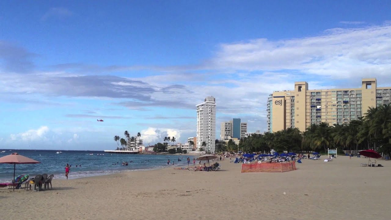 The Beach in Isla Verde YouTube