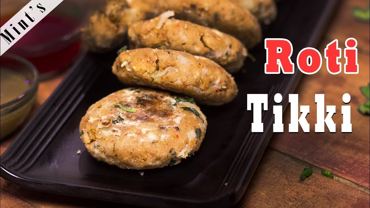 How To Make Leftover Roti Ki Tikki