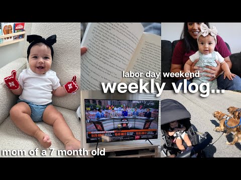 new mom vlog 💕 how i'm feeling postpartum, lots of walks, back in my reading era, football is back!!