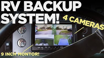 4 Camera RV Backup System | Install and DEMO!