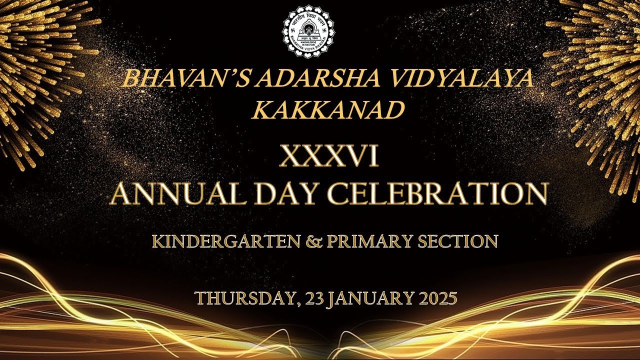 XXXVI ANNUAL DAY CELEBRATION( Kindergarten & Primary Section)