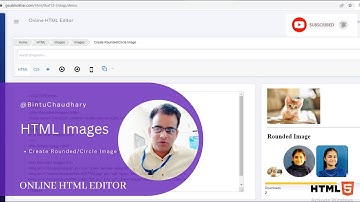 Rounded Circle Images  in Punjabi | HTML Images | Online HTML Editor | CSPunjab.Com