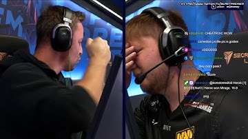 s1mple facepalms after cadiaN clutches