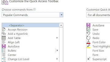 How to Add Find Button to Quick Access Toolbar in MS Word