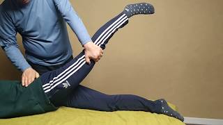 Iliopsoas m. - deep fascial stretching massage / 장요근 - 심부근막 스트레칭 마사지