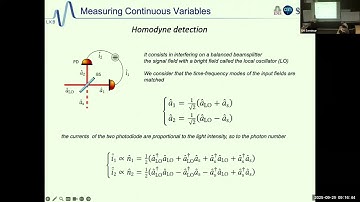OSP2025 | Valentina Parigi | Continuous Variable Quantum Networks 1 | Okinawa School in Physics 2025