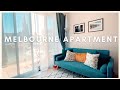 Furnished Melbourne Apartment Tour | One bedroom apartment tour in Melbourne Australia