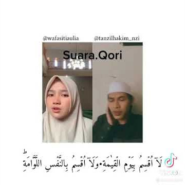 Qari Internasional Termerdu😍🥰 | Wafa Siti Aulia & Tanzil Hakim #qari #alquran #merdu