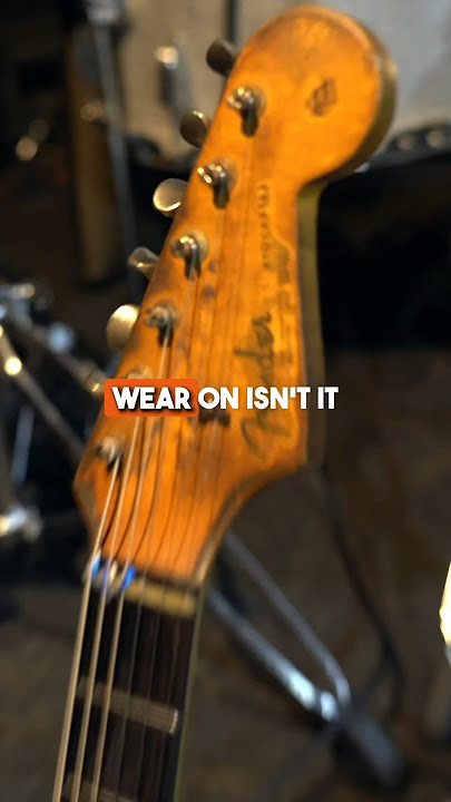 “Rory Gallagher level of wear” - the Philip Sayce BIG DADDY Strat #shorts