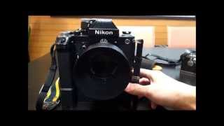 NikonF2 PhotomicA モータードライブMD-2/MB-1　作動動画