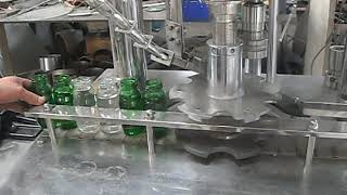 Auto single capping machine for twist off caps