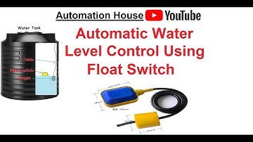Water Level Control using Float Switch #Auto_fluid_Level_Control #Auto_Drainage_System