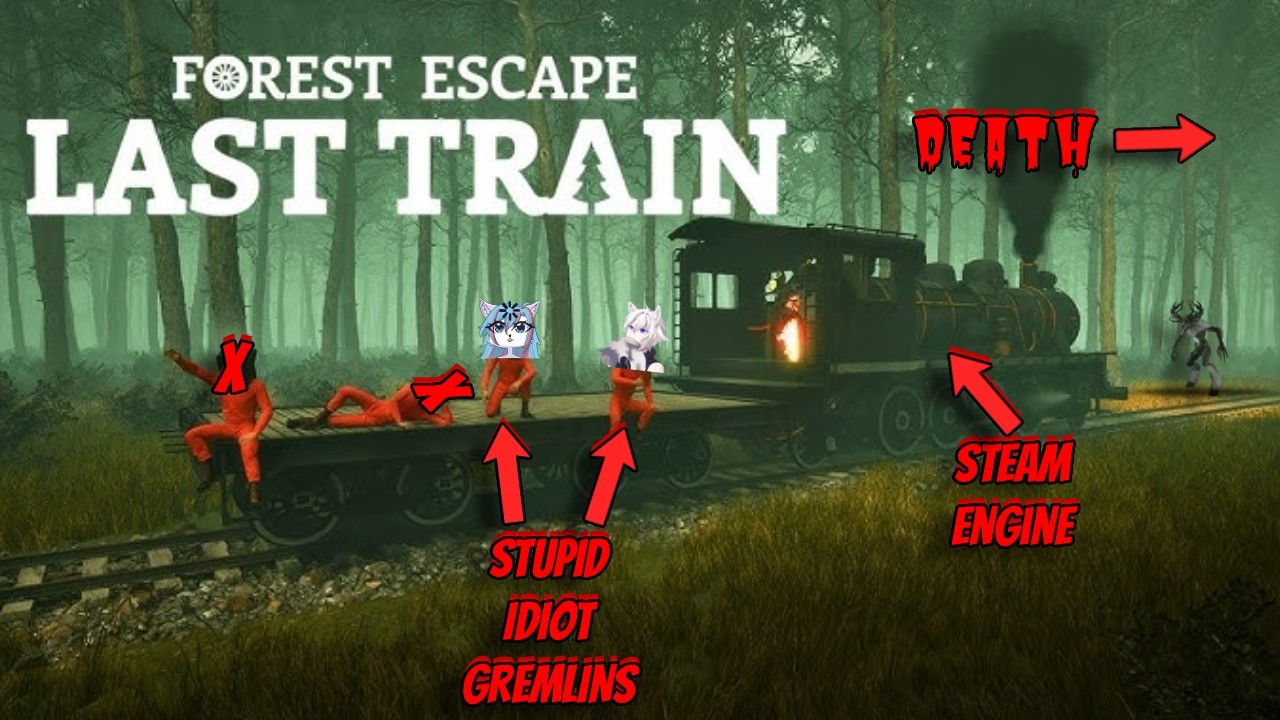2 Idiots on a Train | Forest Escape Last Train