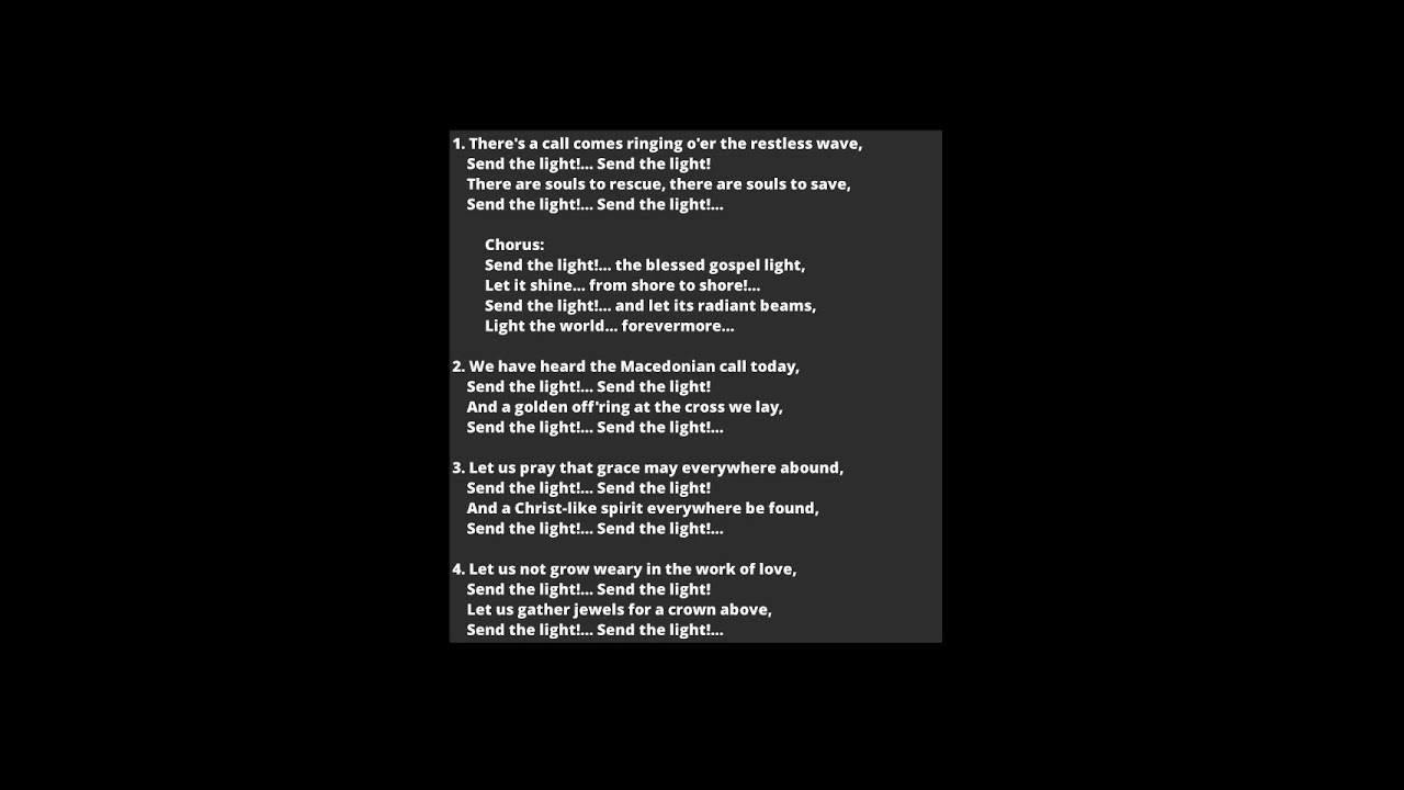 GHS 231 - Send The Light