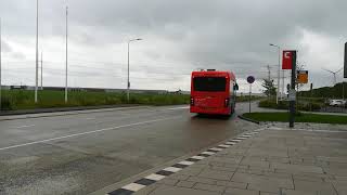 2 R-net hybride bussen vertrekken vanaf lansingerland-zoetermeer! - ov spotten