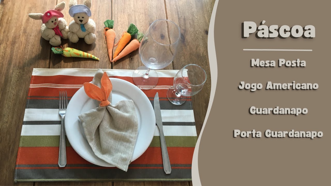 PÁSCOA - MESA POSTA