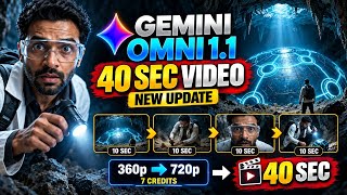Details How to Create 40-Second Videos in Flow AI | How to Make Long Videos with Flow AI | Long AI Video Update