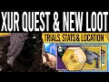 Destiny 2 | XUR'S EXOTICS & GEAR ROLLS! Event Ceremony, Trials Map, Quest & Inventory | 30th April