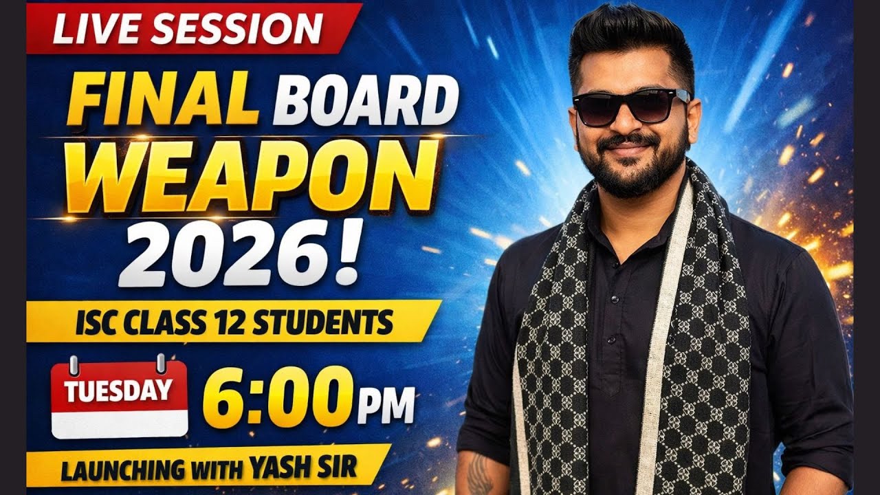 Final Board Weapon 2026 : Live | This can change your final Performance 