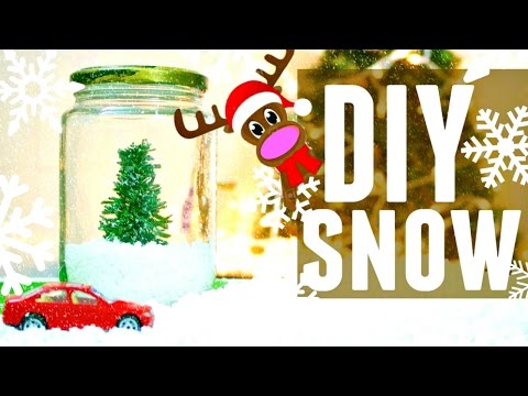DIY Fake Snow