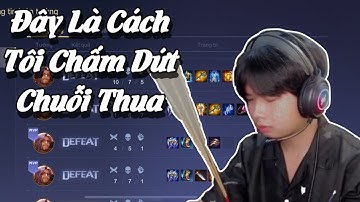 Đây là cách tôi chấm dứt chuỗi thua liên tiếp