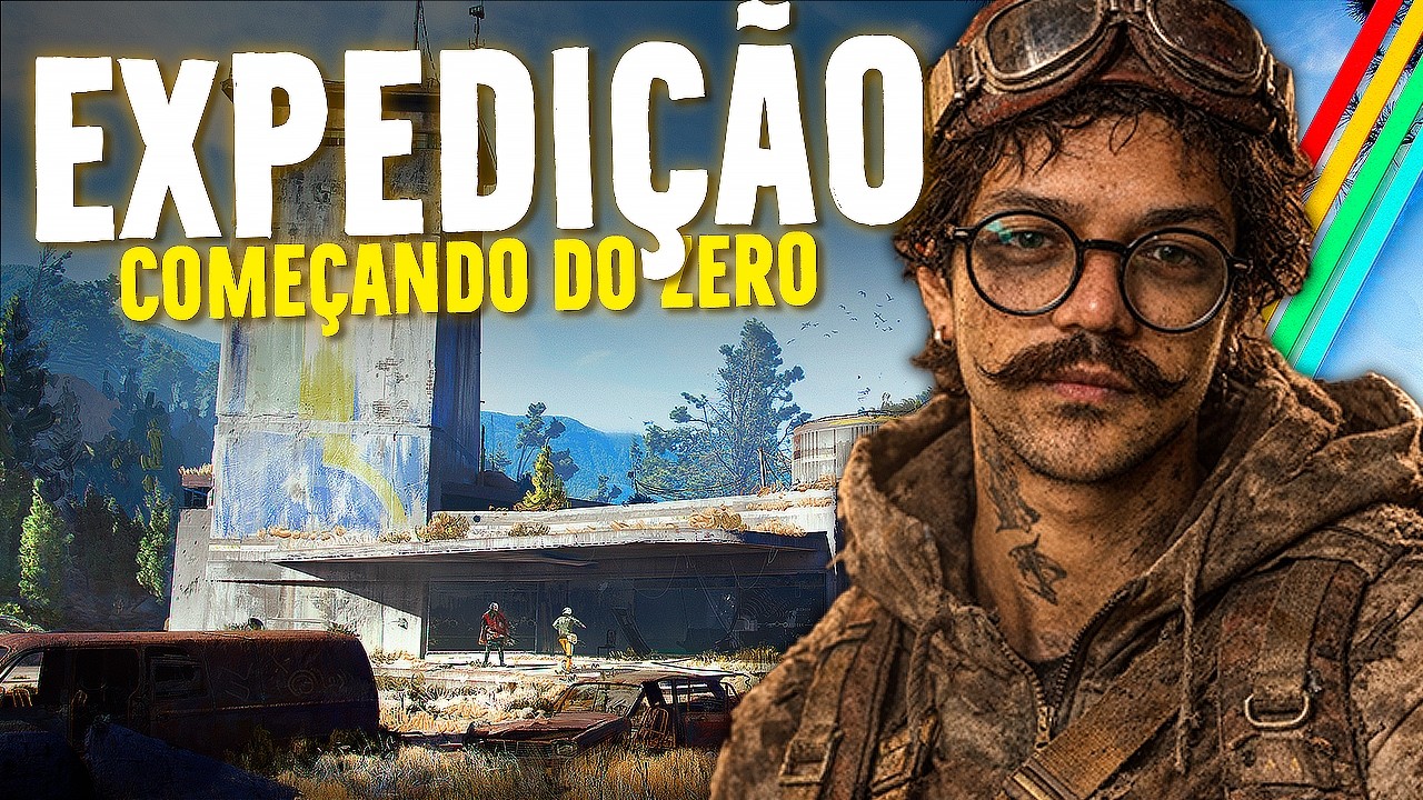 CHEGOU a EXPEDIÇÃO: Começando tudo do ZERO (sem guardar itens ou esquemas)