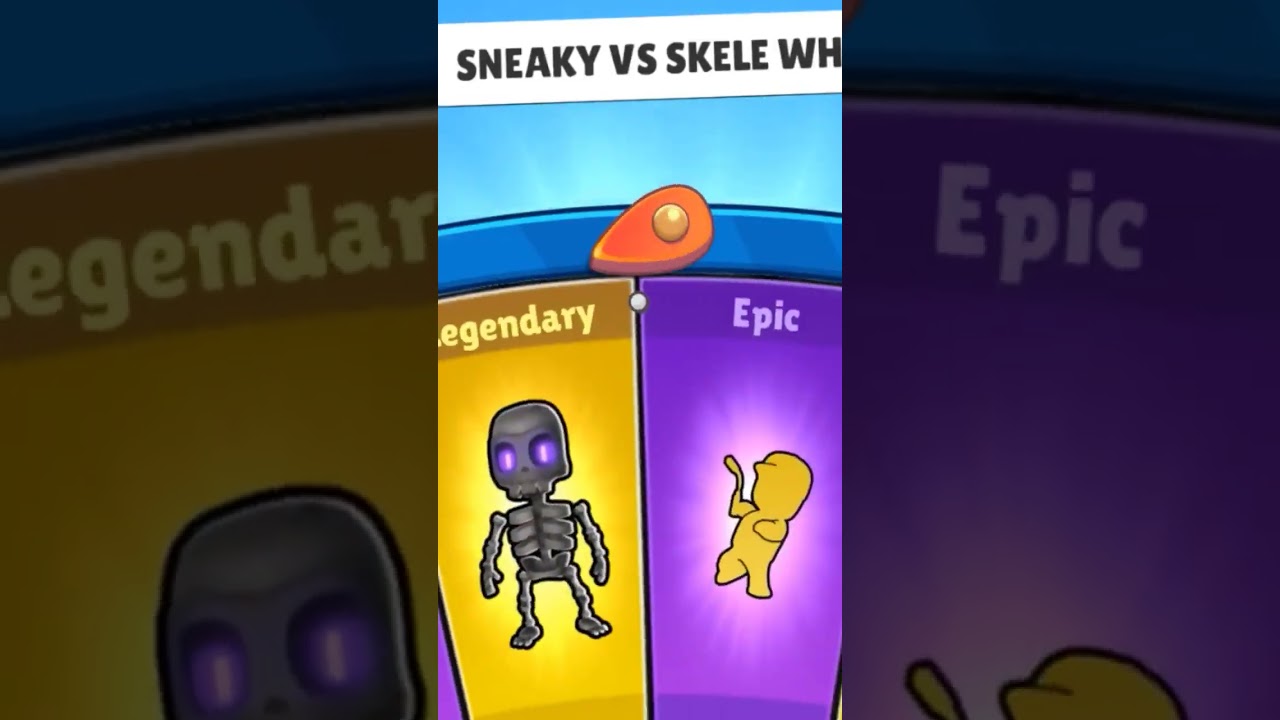 stumble guys SNEAKY SKELE WHEEL 