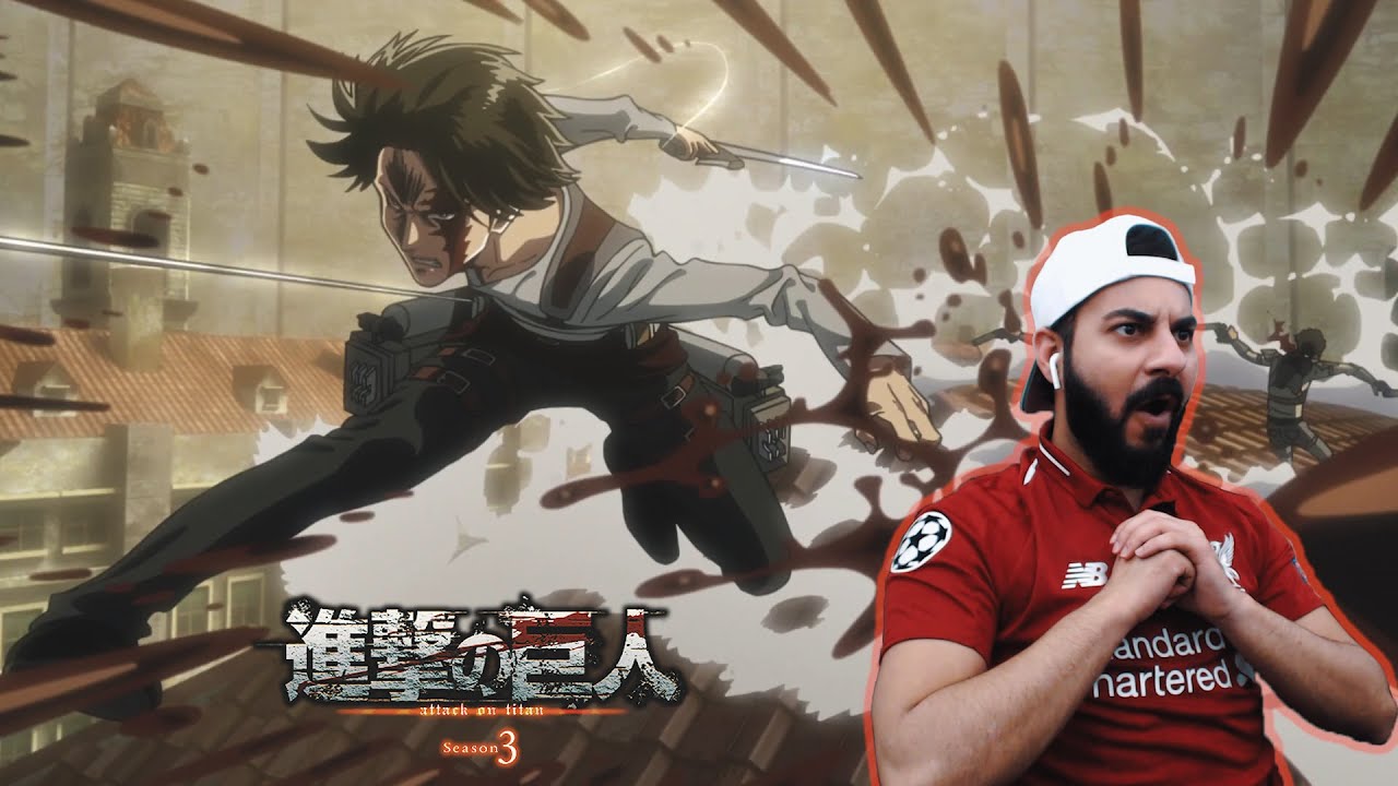 Attack on Titan REACTION - 3x2 "Pain" - Shingeki no Kyojin - YouTube