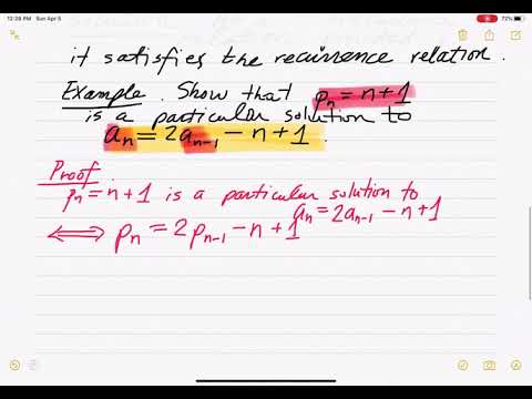 Linear Non homogeneous