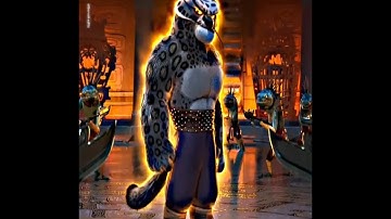 Tai lung vs Chameleon Fight 💀🤜 #edit #tailung #kungfu #panda