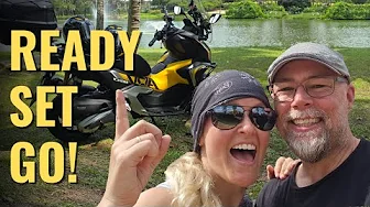 DAILY LIVING in KUALA LUMPUR, MALAYSIA (Motorcycle TRIP PREP AND 4MYTU LUGGAGE)