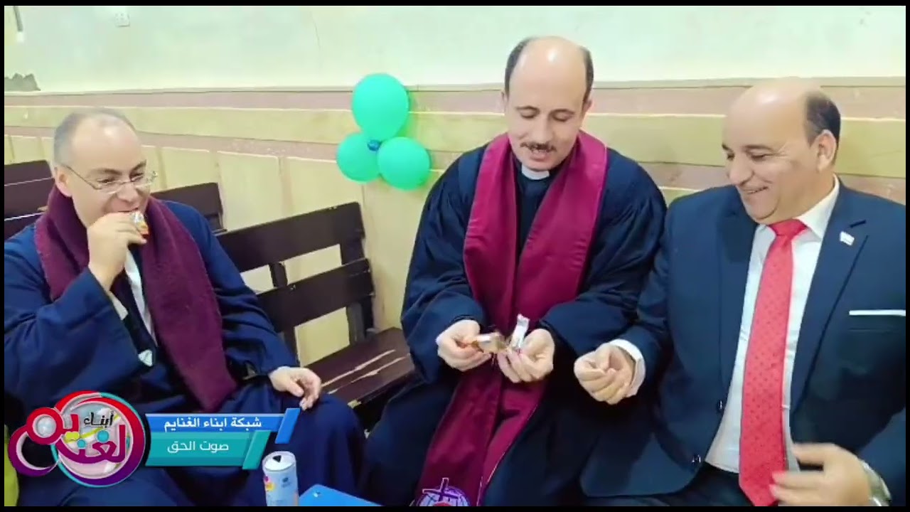 زيارات كنائس الغنايم مع شبكة ابناء الغنايم استاذ محمد حسني والنائب محمد رشوان