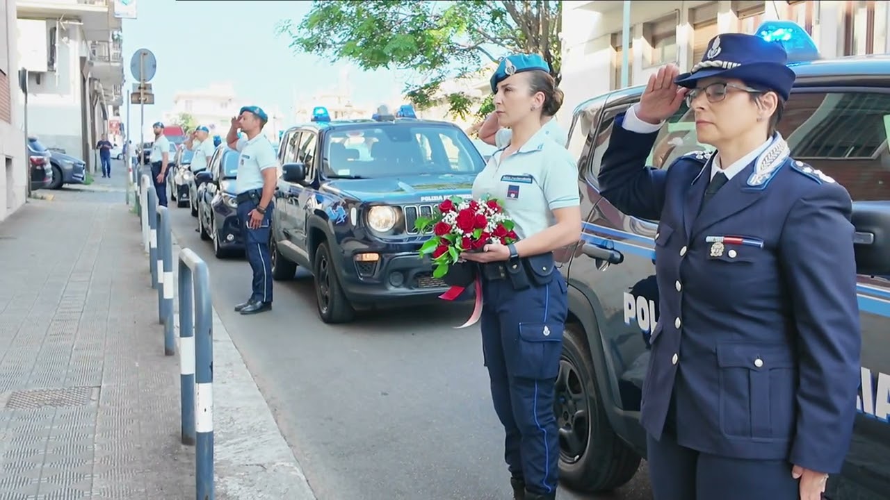Reggio Calabria: la Polizia Penitenziaria rende omaggio al carabiniere ucciso a Brindisi
