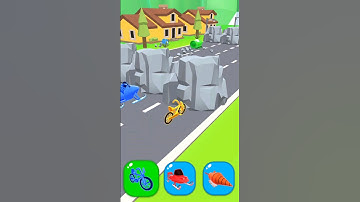 Shape-shifting Funny Race Gameplay new hyper casualgames #shorts #gameplay #shapeshifting