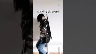 The Lcd Backpack Advertising Machine Makes You A Walking Billboard