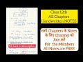 Electric Charges and Fields | Class 12th | Chapter 1| NCERT Notes #physicsnotes
