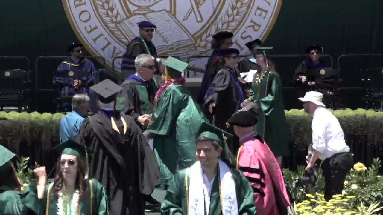 Cal Poly Spring Commencement 2022 1230pm Sunday YouTube