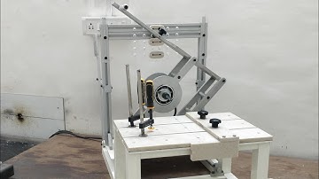 Pantorouter Assembly and Working