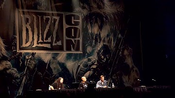 Blizzcon 09: Starcraft 2 Art Q&A Panel (Part 1 of 3)