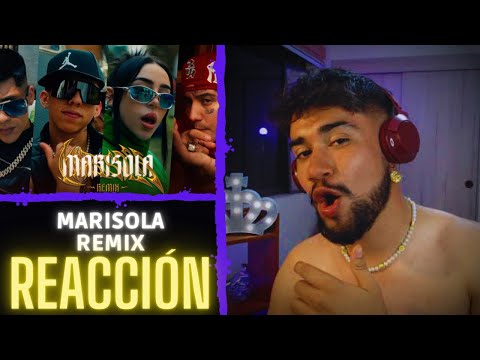 REACCIÓN - MARISOLA REMIX (Cris MJ x Standly x Duki x Nicki Nicole) 🇨🇱🇦🇷🔥