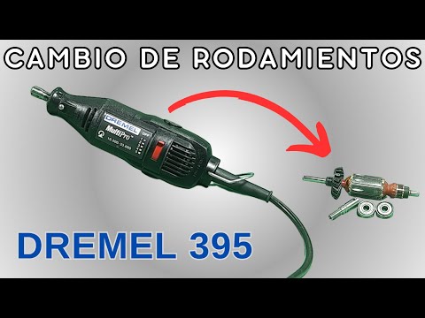 Cambio de rodamientos Dremel 395 Type 5 