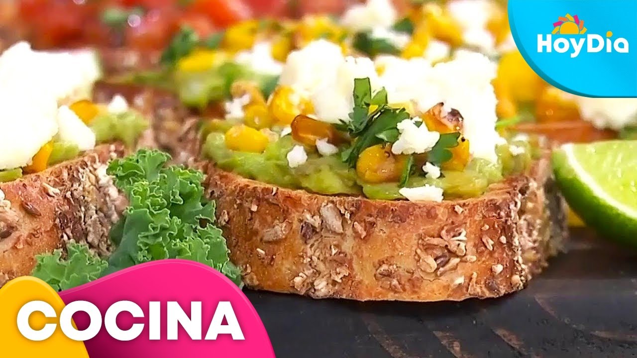 Aprende a preparar una deliciosa Bruschetta de tomate | Hoy Día ...