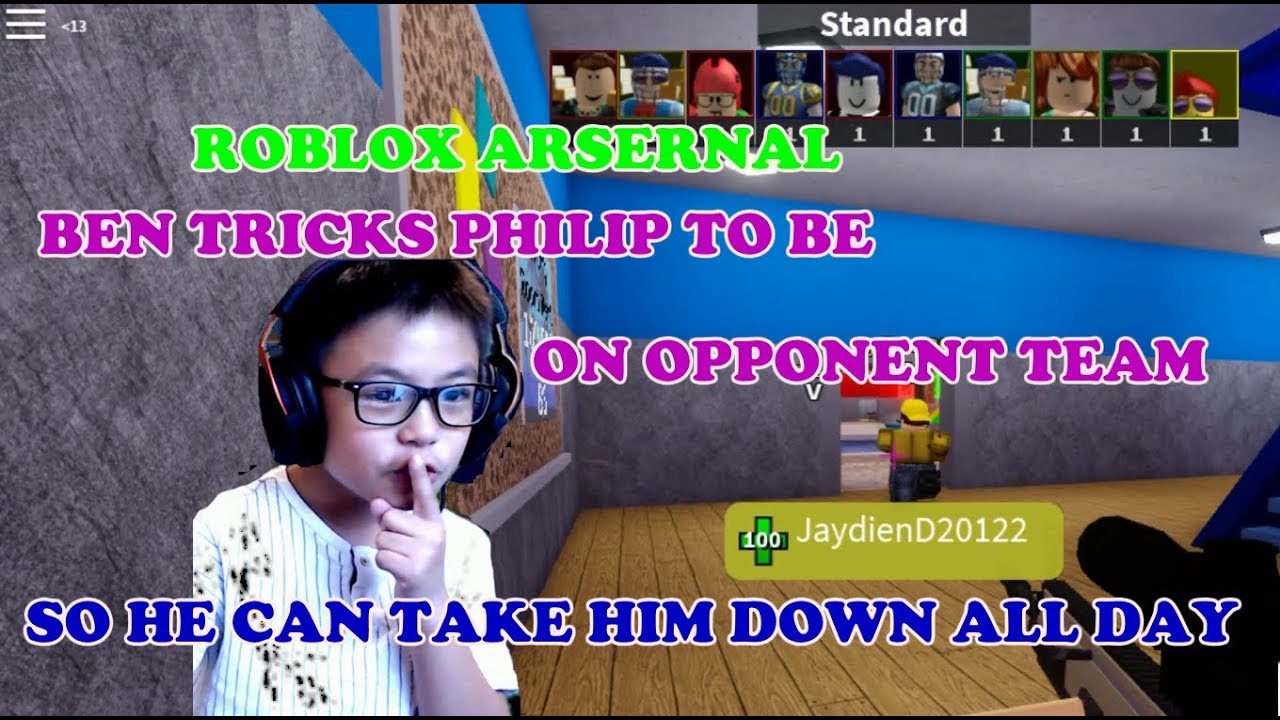 Roblox Arsernal Bens Epic Fight Is Here Lets Play Roblox Arsernal With Us - all arsenal skins review roblox youtube