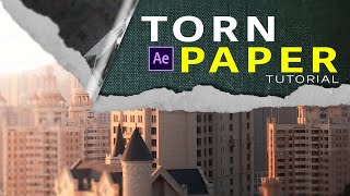 Paper Tear Tutorial After Effects:Easy Method To Create Paper Tear In After Effects(No Plugin)